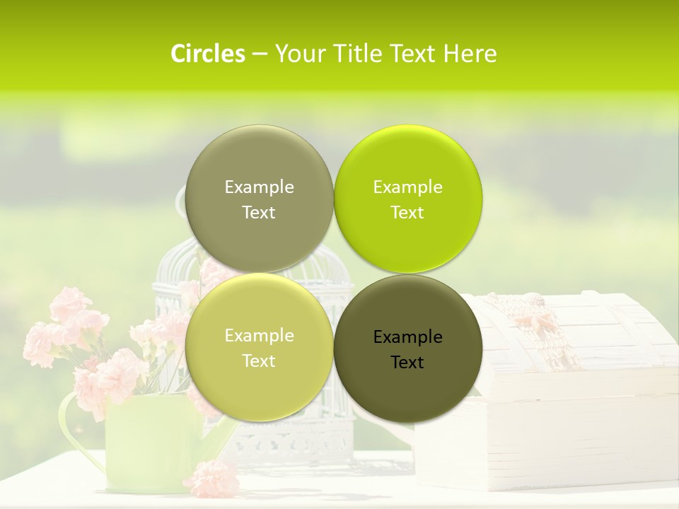Picnic Fresh Plant PowerPoint Template