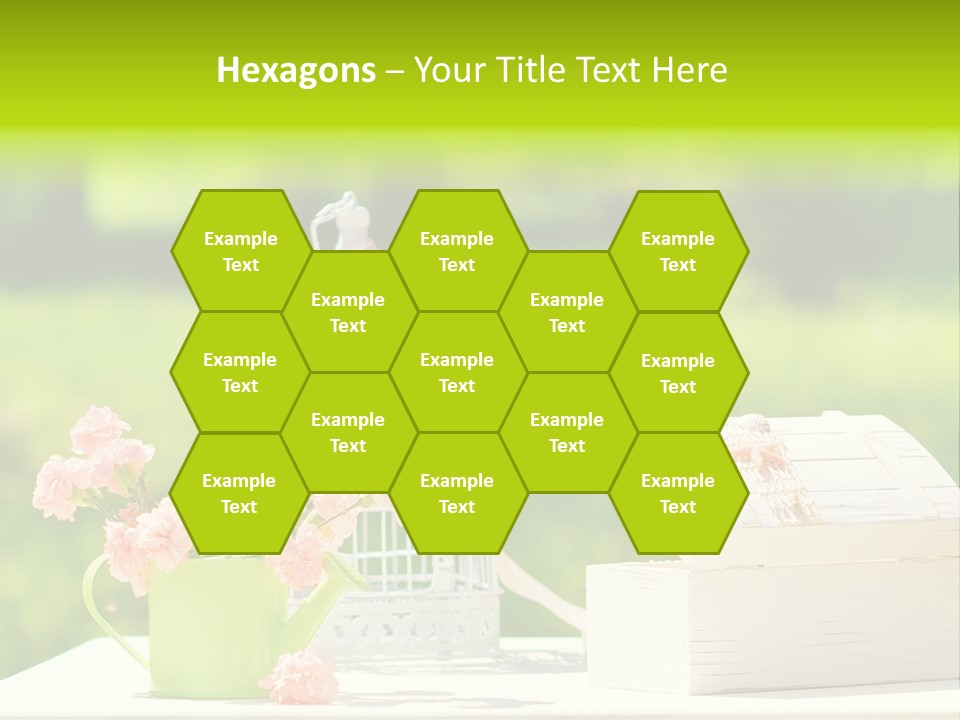 Picnic Fresh Plant PowerPoint Template