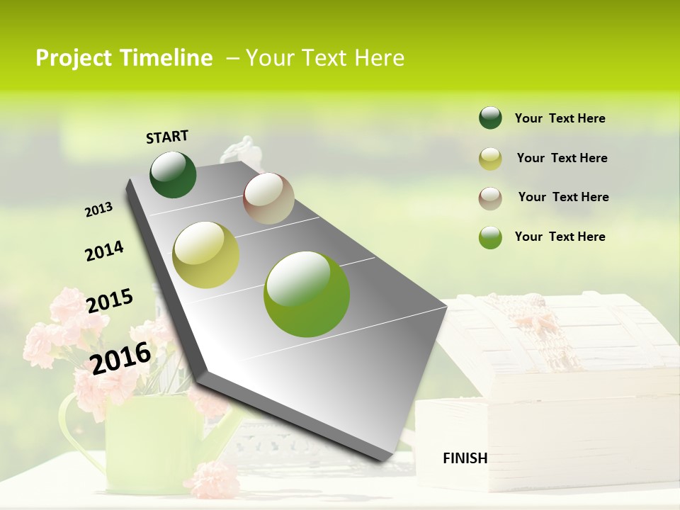 Picnic Fresh Plant PowerPoint Template