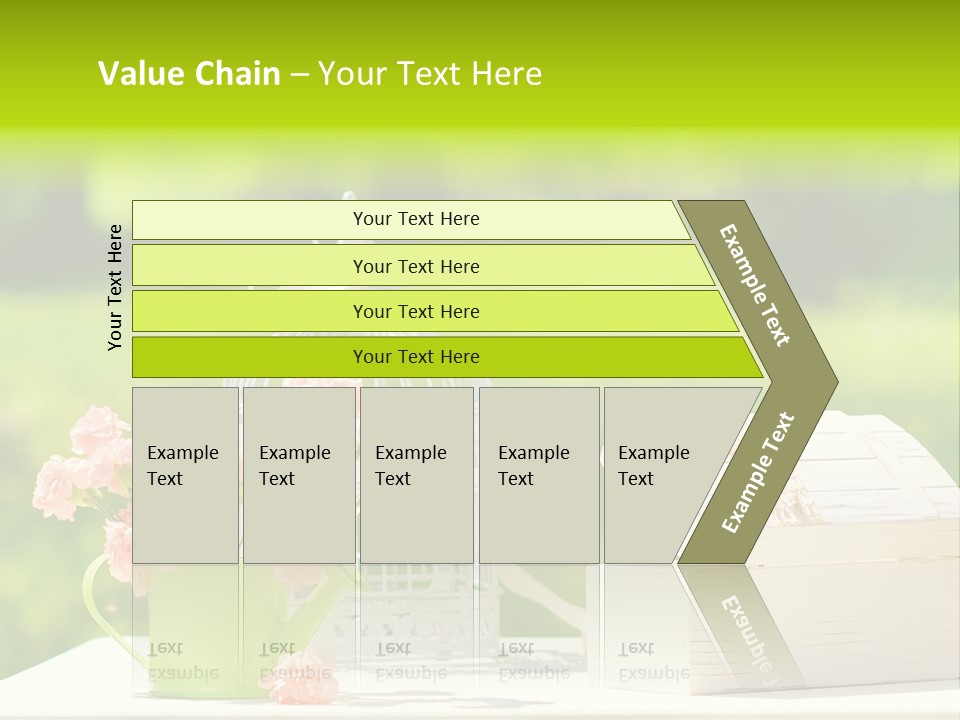 Picnic Fresh Plant PowerPoint Template