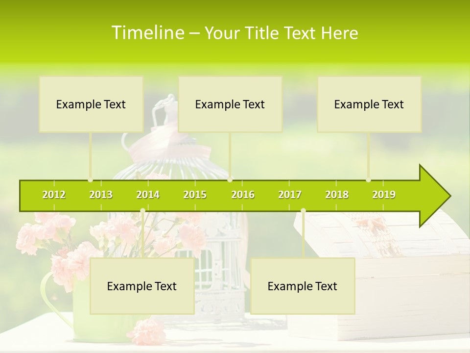 Picnic Fresh Plant PowerPoint Template