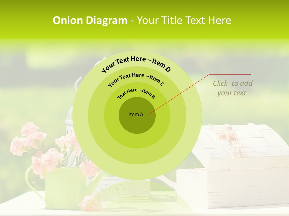 Picnic Fresh Plant PowerPoint Template