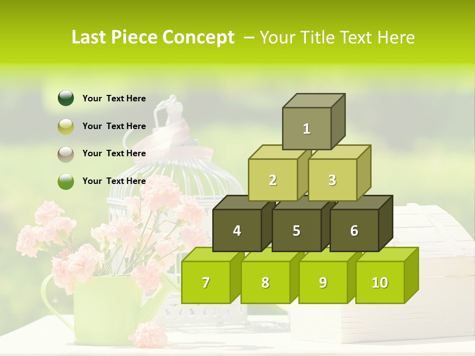 Picnic Fresh Plant PowerPoint Template