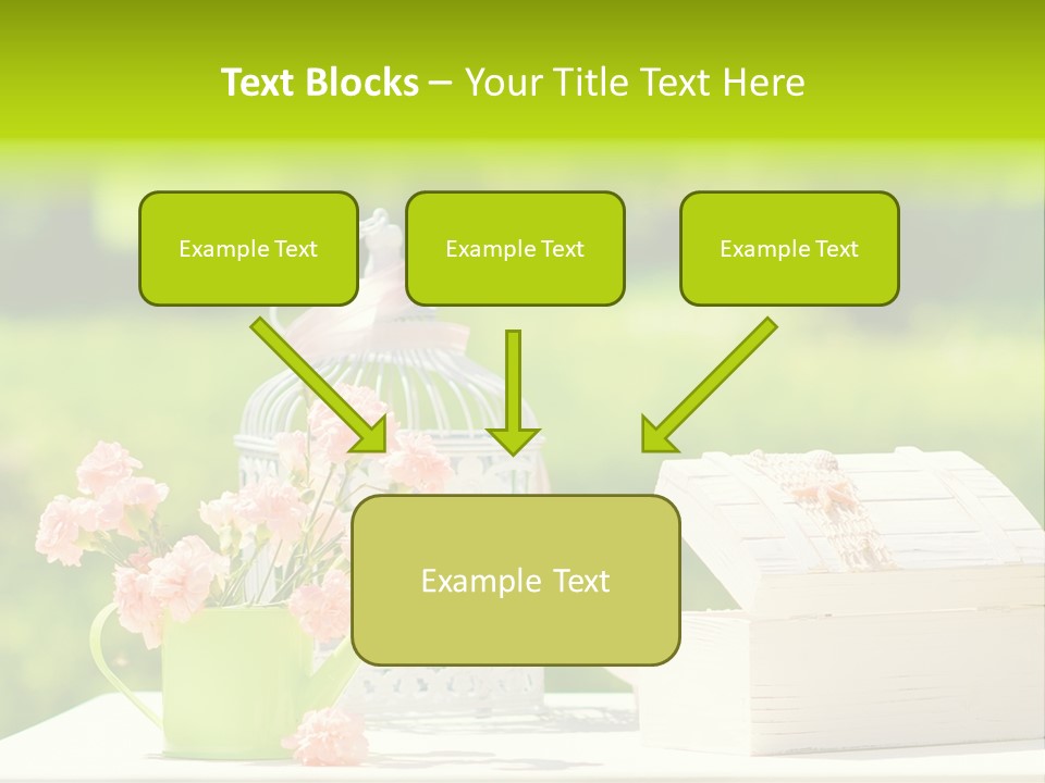 Picnic Fresh Plant PowerPoint Template