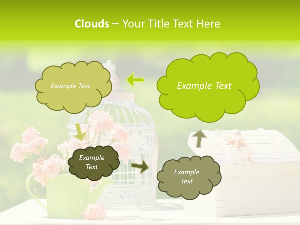 Picnic Fresh Plant PowerPoint Template