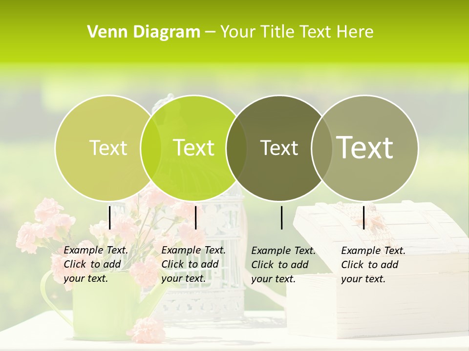 Picnic Fresh Plant PowerPoint Template