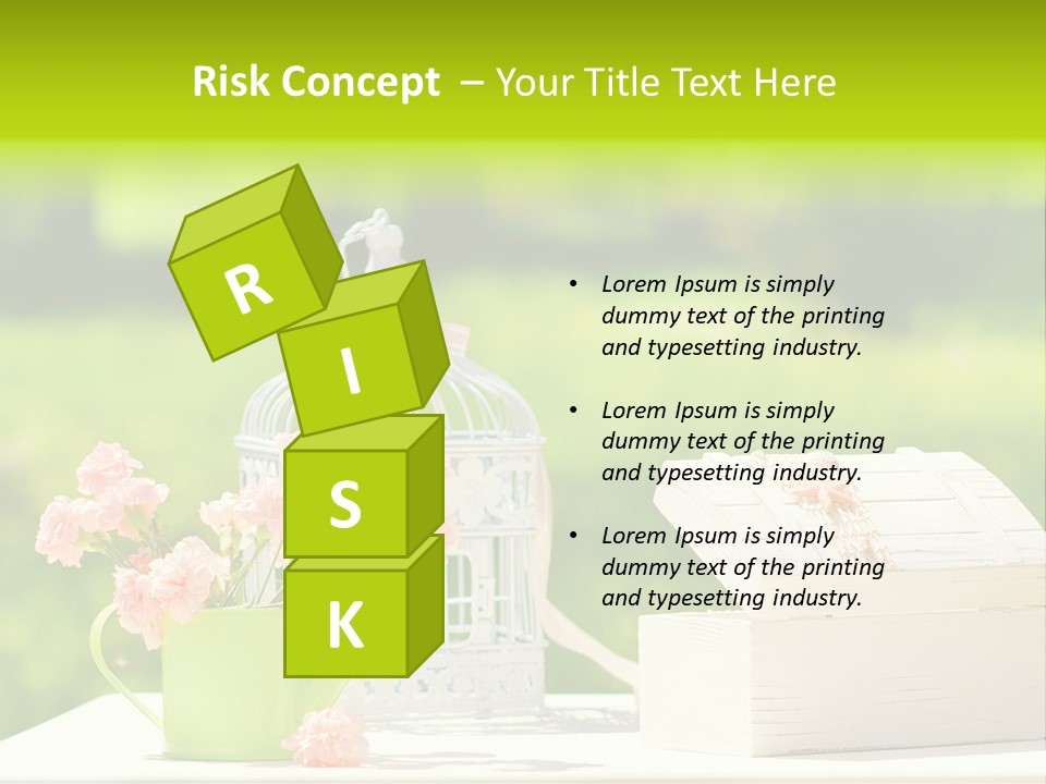 Picnic Fresh Plant PowerPoint Template