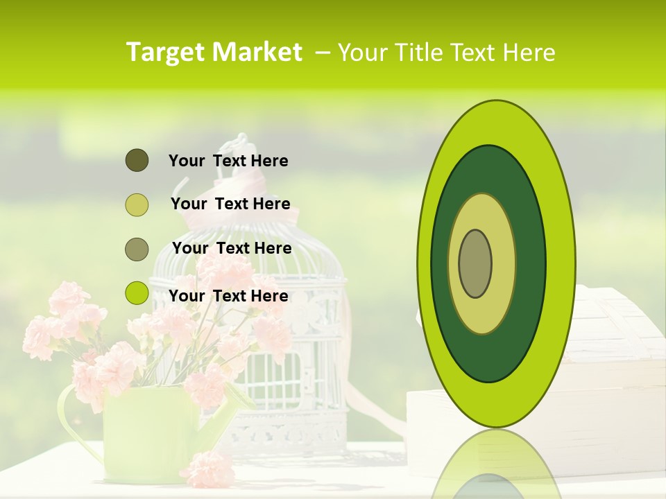 Picnic Fresh Plant PowerPoint Template