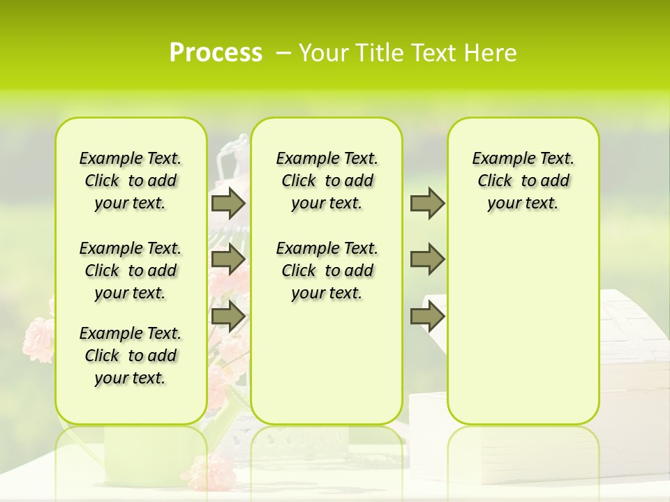 Picnic Fresh Plant PowerPoint Template