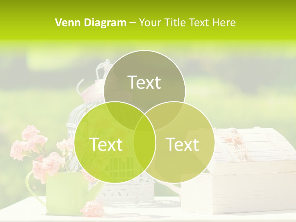 Picnic Fresh Plant PowerPoint Template