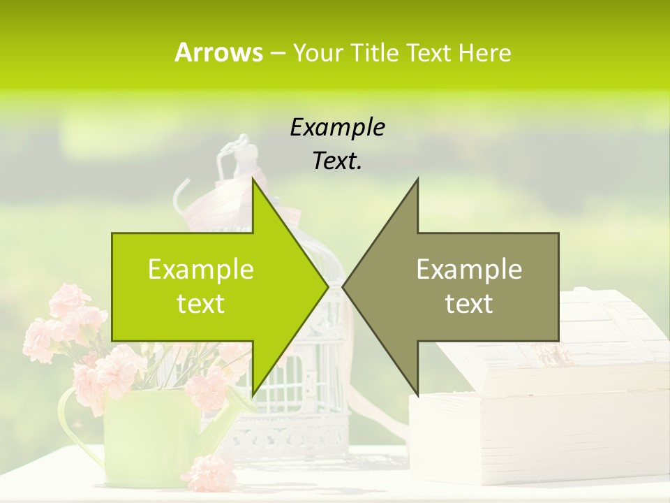 Picnic Fresh Plant PowerPoint Template