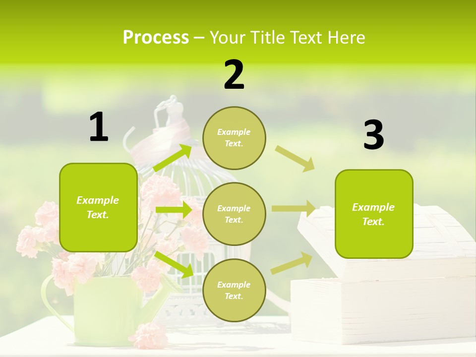 Picnic Fresh Plant PowerPoint Template