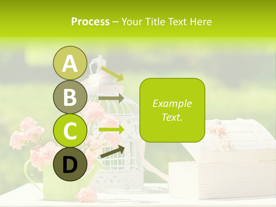 Picnic Fresh Plant PowerPoint Template