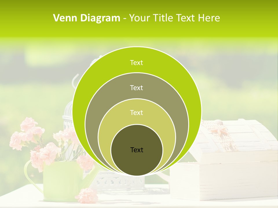 Picnic Fresh Plant PowerPoint Template