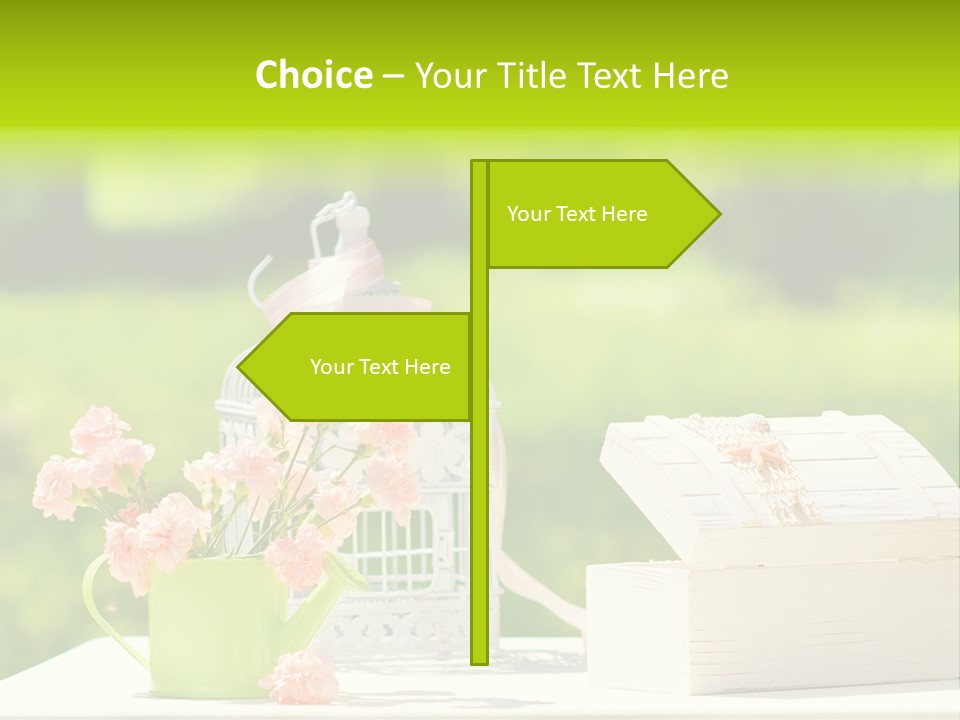 Picnic Fresh Plant PowerPoint Template