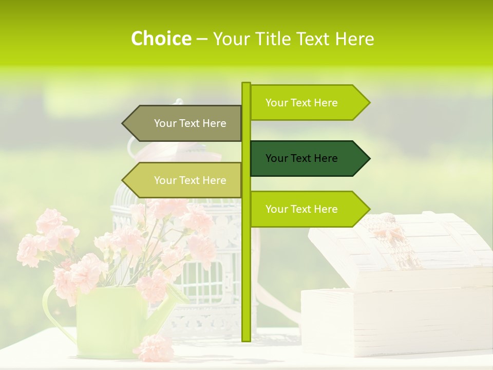 Picnic Fresh Plant PowerPoint Template