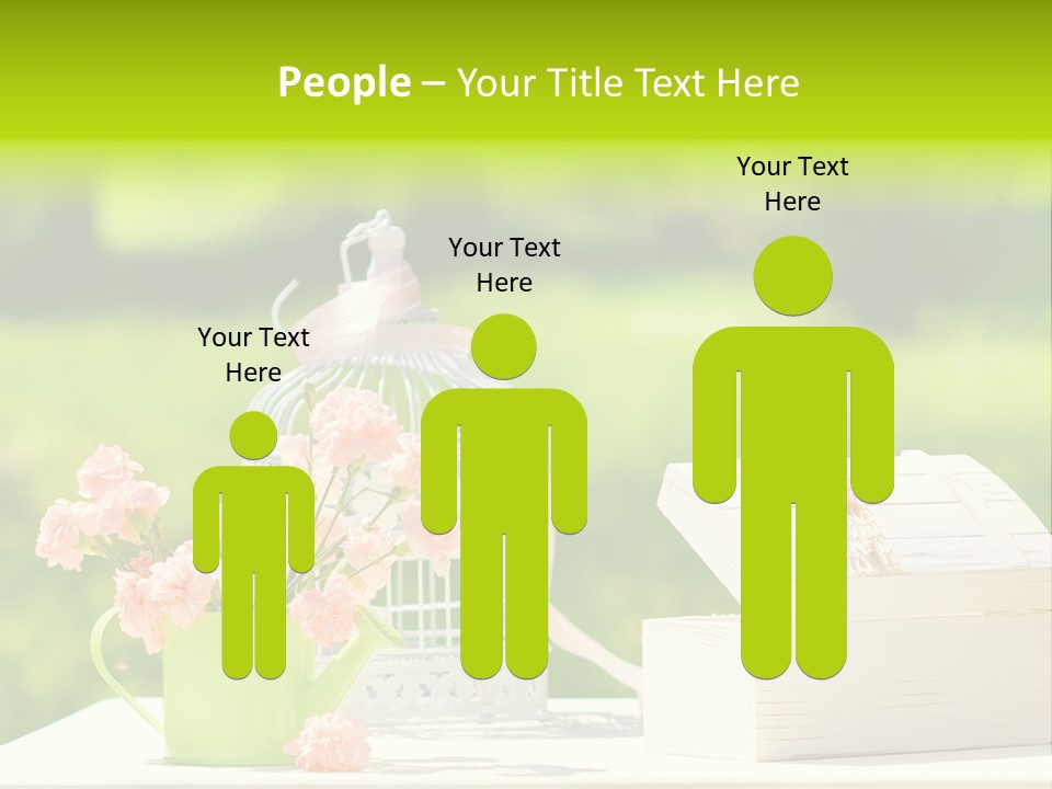 Picnic Fresh Plant PowerPoint Template