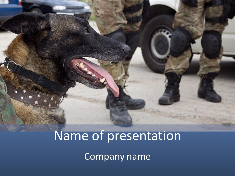 German Training Attack PowerPoint Template