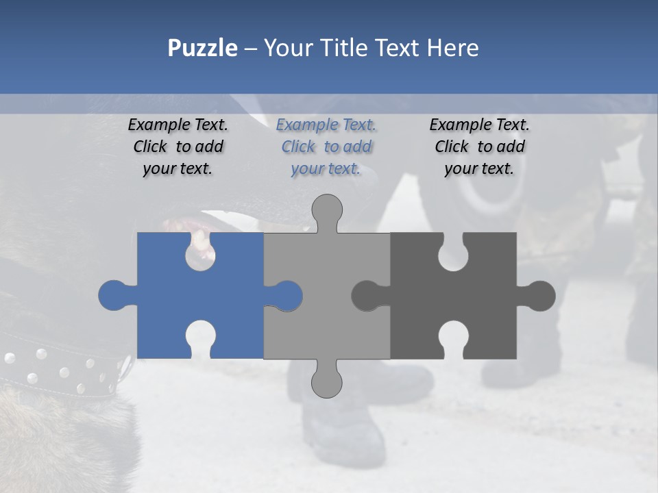 German Training Attack PowerPoint Template