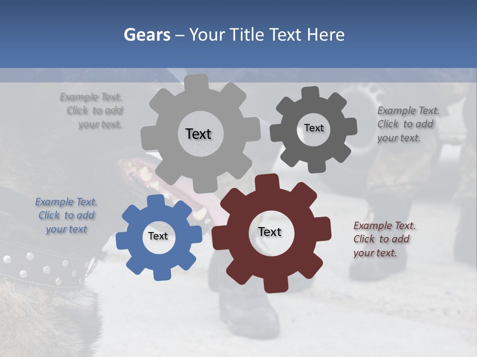 German Training Attack PowerPoint Template