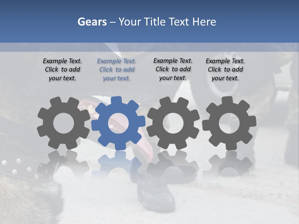 German Training Attack PowerPoint Template