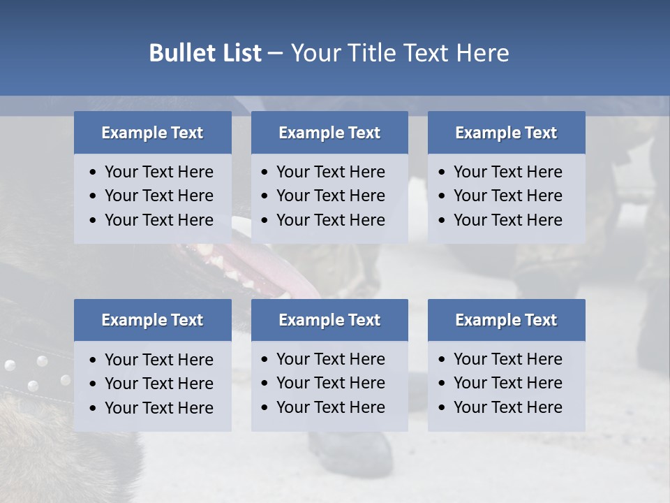 German Training Attack PowerPoint Template