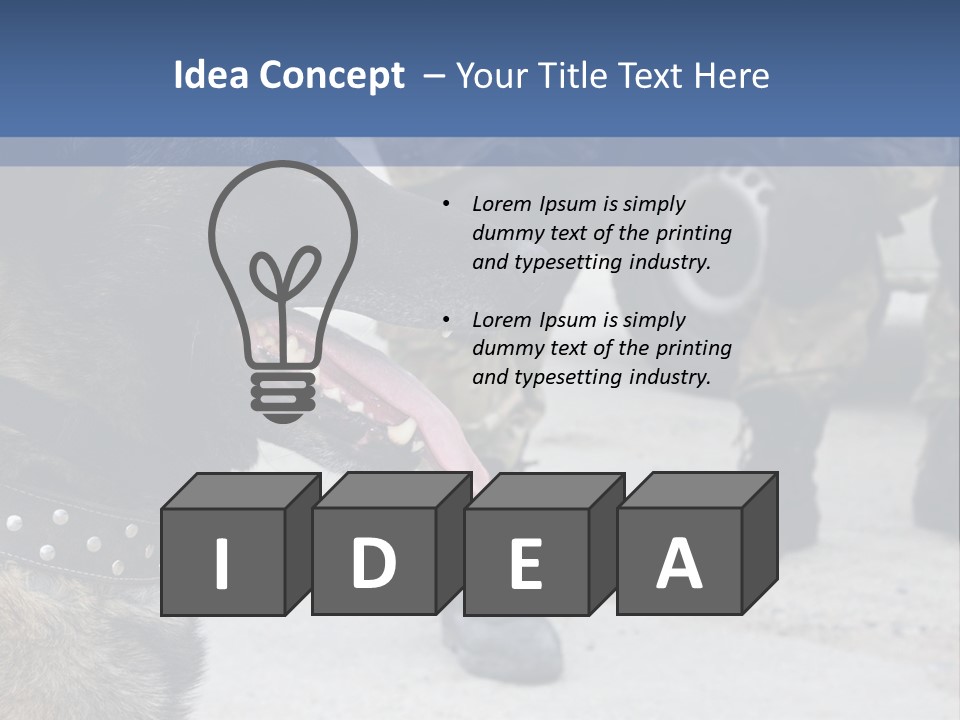 German Training Attack PowerPoint Template