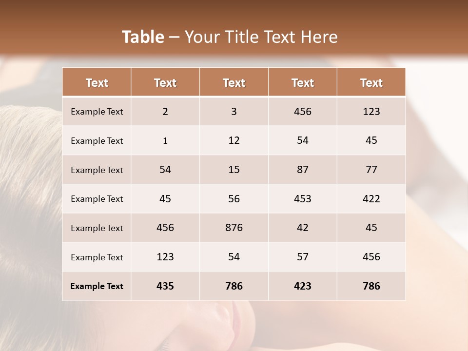 Fresh Grain Food PowerPoint Template