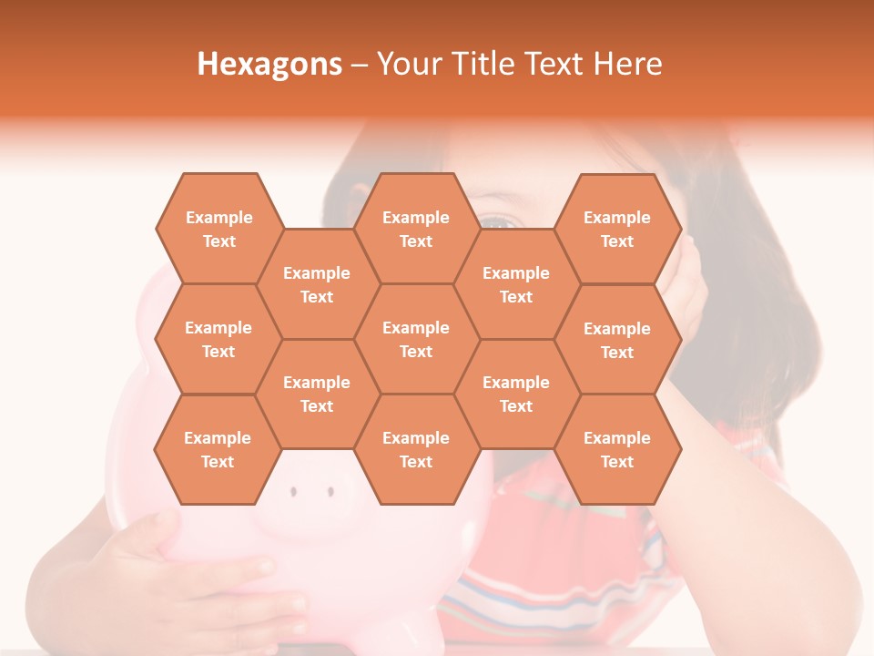 Person Happy Savings PowerPoint Template