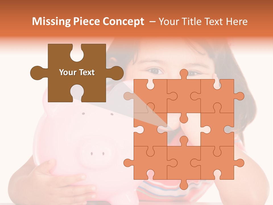 Person Happy Savings PowerPoint Template