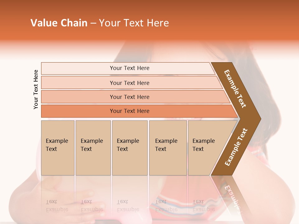 Person Happy Savings PowerPoint Template