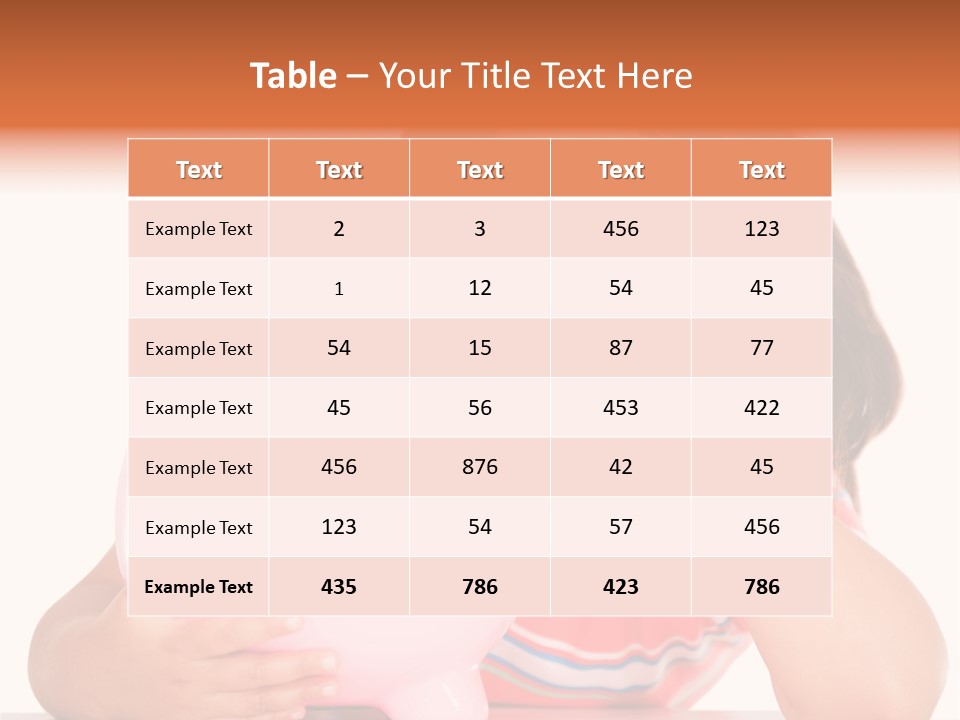 Person Happy Savings PowerPoint Template