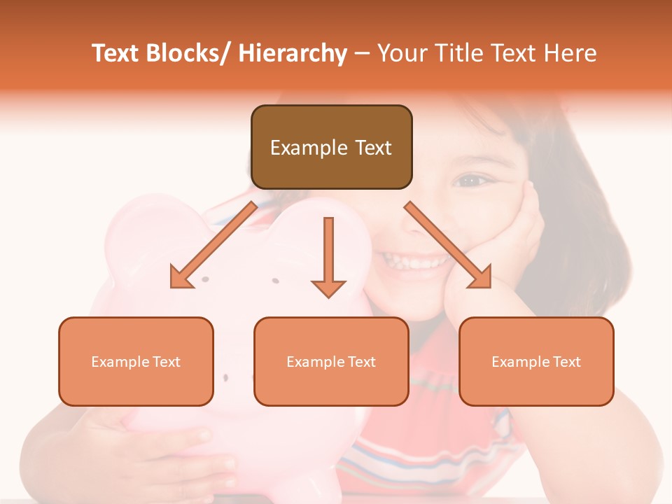 Person Happy Savings PowerPoint Template