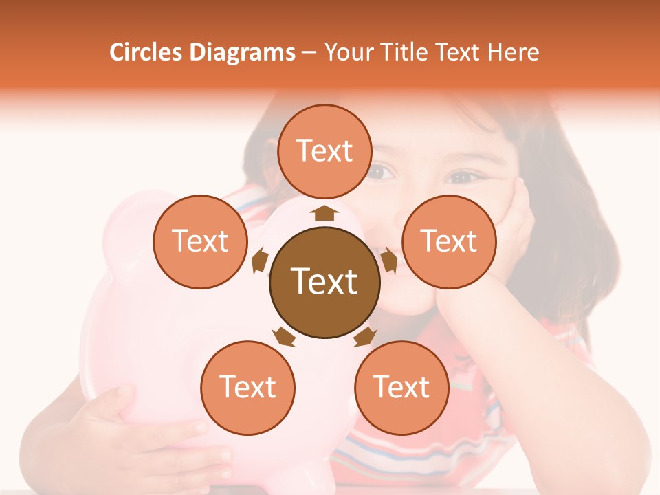 Person Happy Savings PowerPoint Template