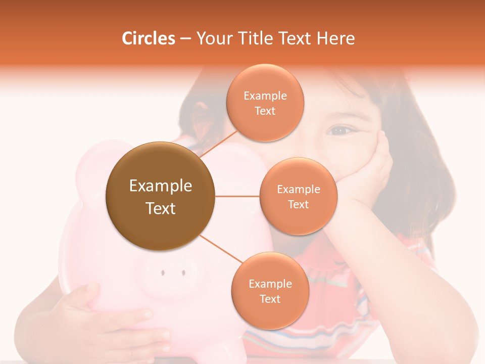 Person Happy Savings PowerPoint Template