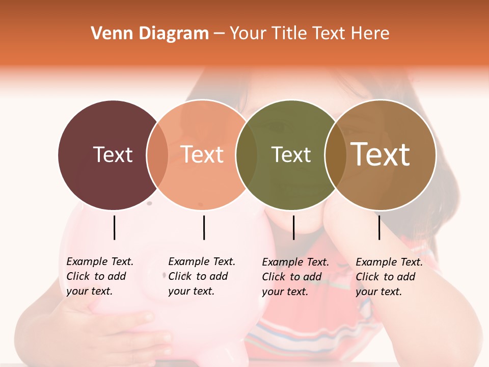 Person Happy Savings PowerPoint Template