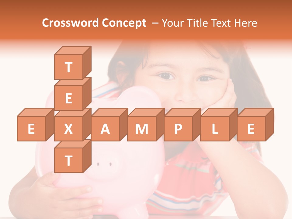 Person Happy Savings PowerPoint Template