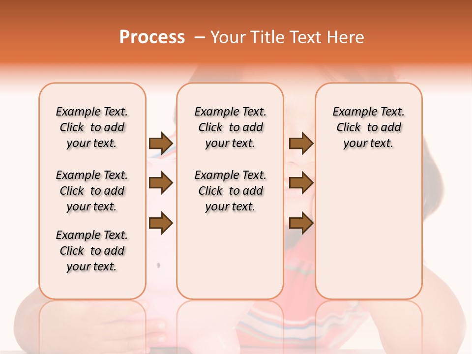 Person Happy Savings PowerPoint Template