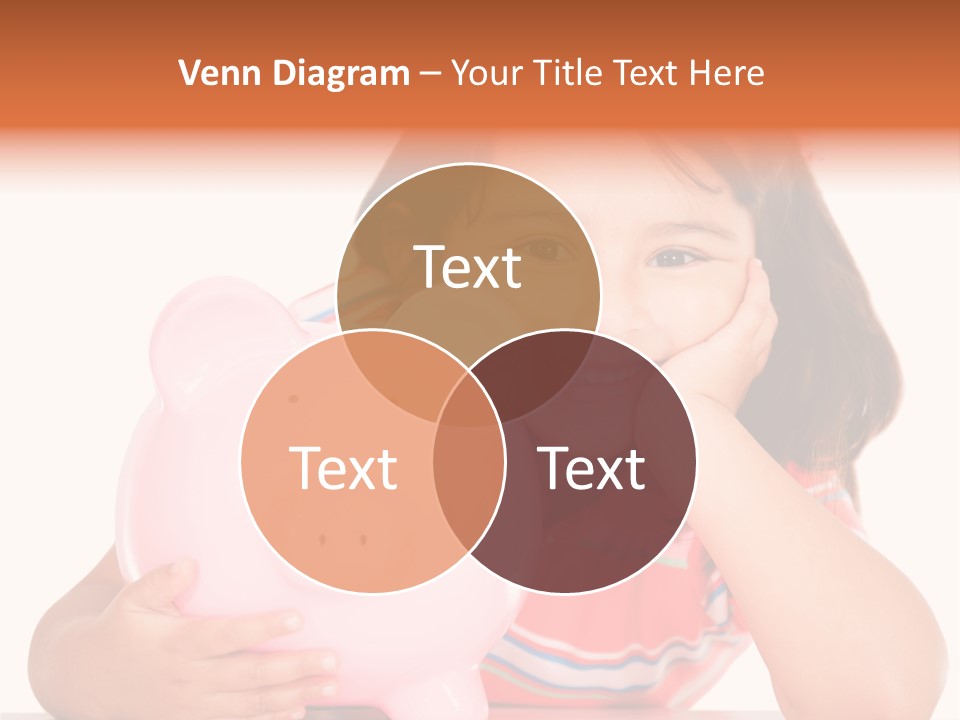 Person Happy Savings PowerPoint Template