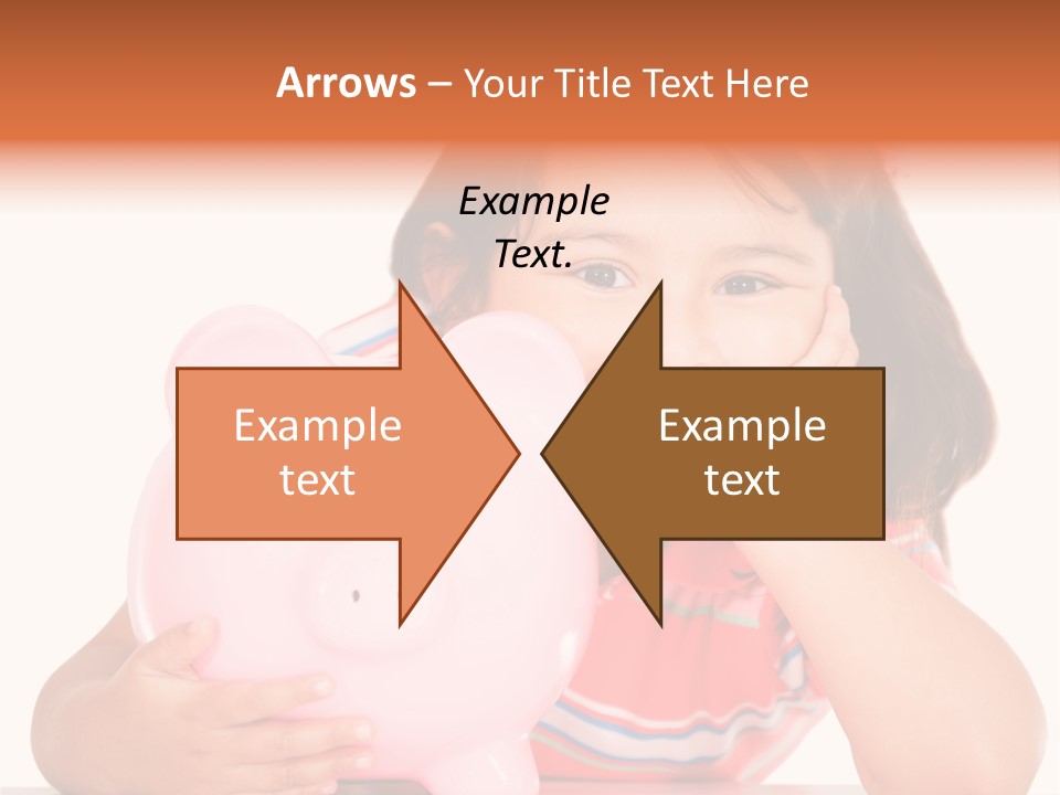 Person Happy Savings PowerPoint Template