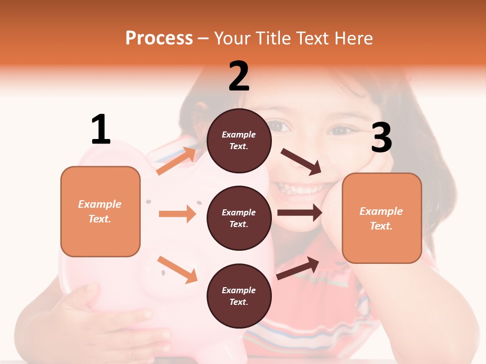 Person Happy Savings PowerPoint Template