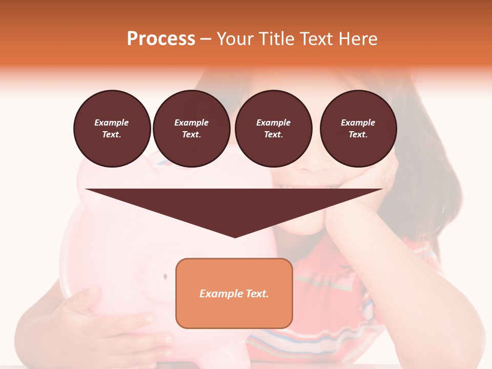 Person Happy Savings PowerPoint Template