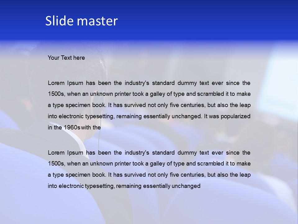 People Job Seminar PowerPoint Template