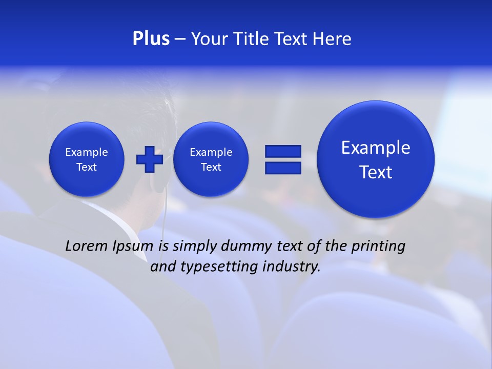 People Job Seminar PowerPoint Template