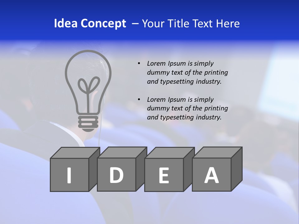 People Job Seminar PowerPoint Template