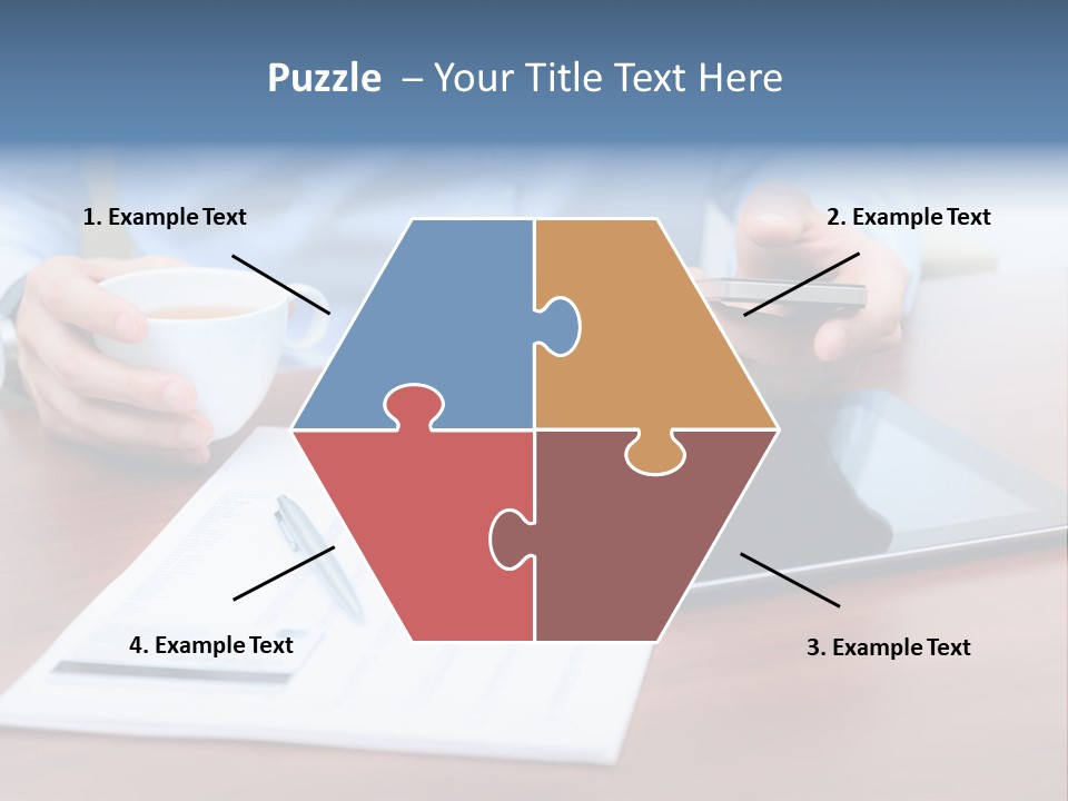 Touch Screen Desktop Media PowerPoint Template