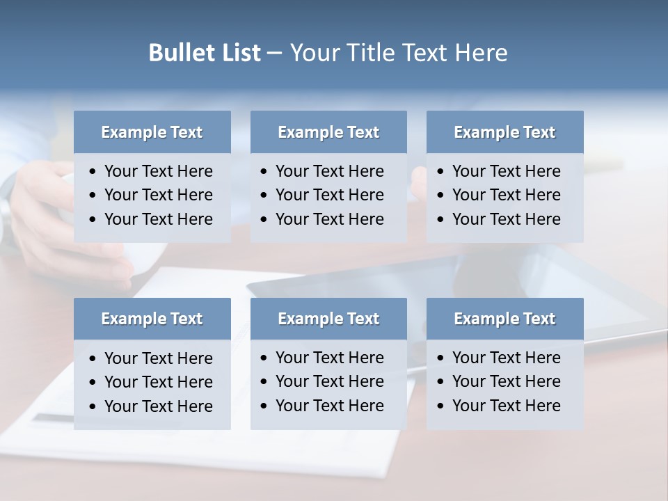 Touch Screen Desktop Media PowerPoint Template