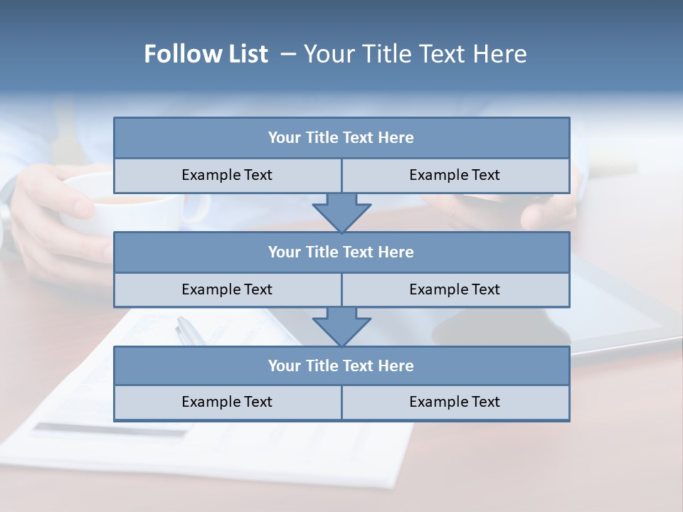 Touch Screen Desktop Media PowerPoint Template