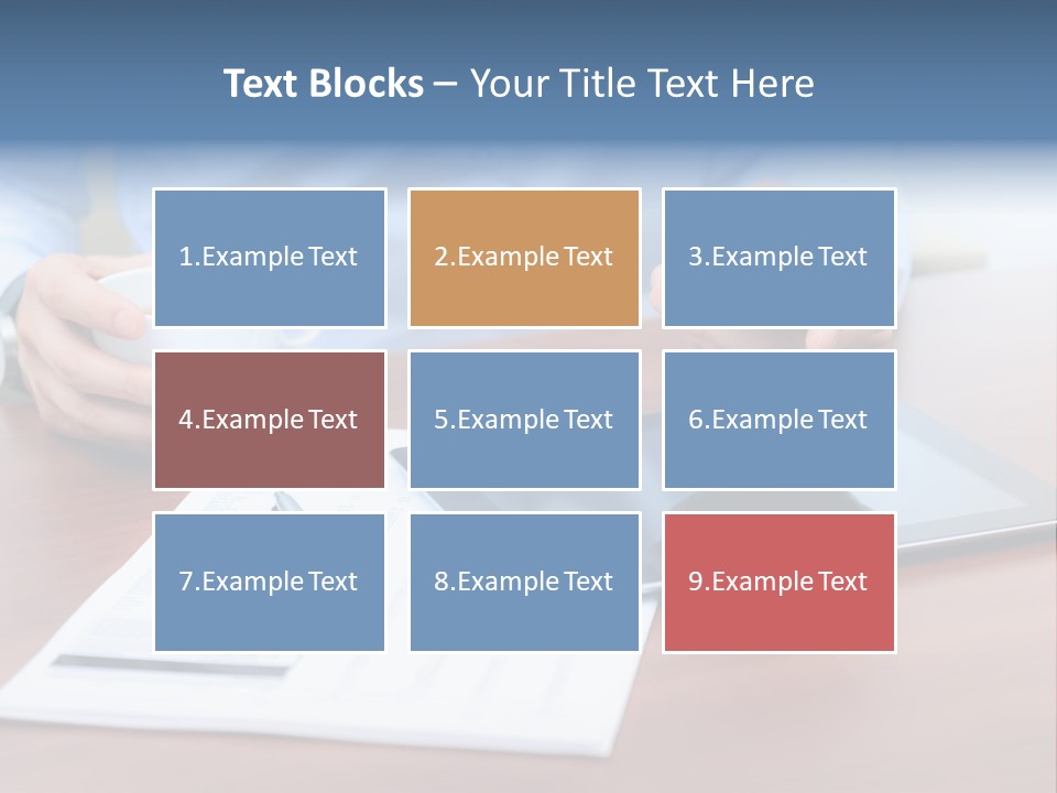 Touch Screen Desktop Media PowerPoint Template