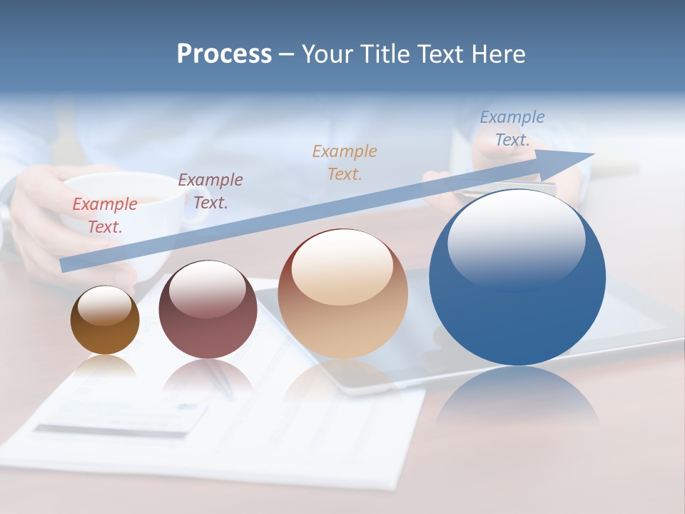 Touch Screen Desktop Media PowerPoint Template